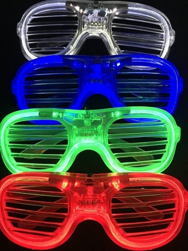 Imagen 2 de 10 de Cotillon Luminoso Led Fluo Combo Carioca 115 Art + Regalo!!!