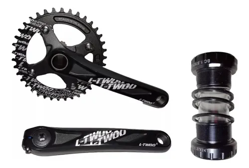 Kit Transmision De Bicicleta Ltwoo 1x9 Mtb Monoplato