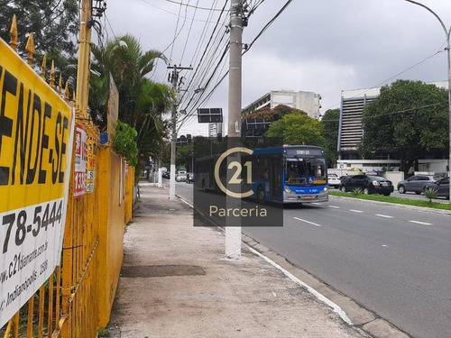 Terreno 540 M2 Av Ibirapuera R$ 4.400.000 Venda Aceita Propostas - Te0148