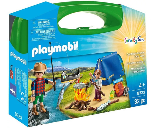 Playmobil Camping Adventure Carry Case/aventura Camping 9323