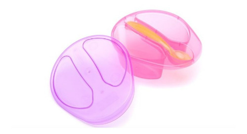 Topper De Bebe Con Tapa Hermética Con 2 Divisiones Tomy