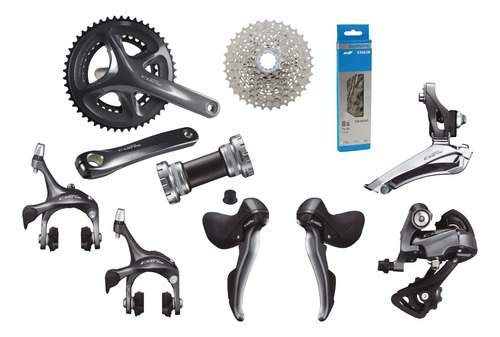 Grupo Shimano Claris 2x8 Vel Ruta