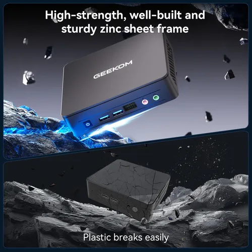 Mini Pc Geekom Air12 Lite, Intel 12ª Gen, 8gb Ram