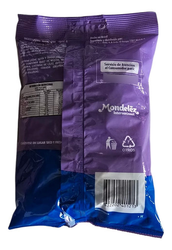 Bombón Milka Oreo Chocolate En Bolsa De 10 Und