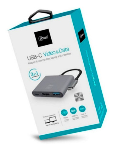 Adaptador Usb-c Compatible Con Hdmi / Usb Type C Usb 3.0 4k