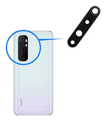 Vidrio Protector Repuesto Camara Para Xiaomi Mi Note 10 Lite