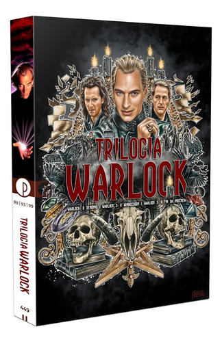 Dvd Trilogia Warlock [dvd Duplo Com Luva]  - Bonellihq