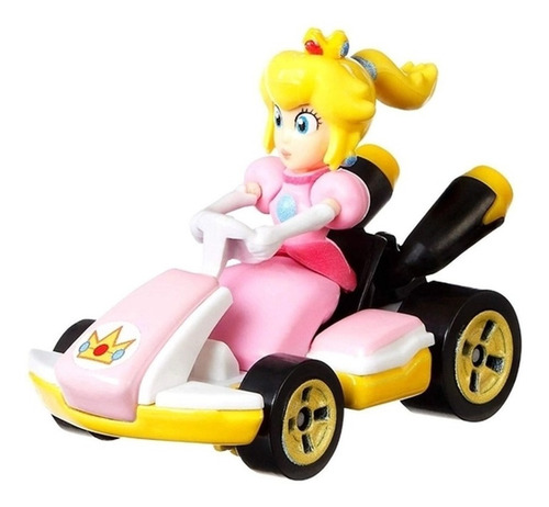 Imagem 1 de 4 de Hot Wheels Mario Kart Princesa Peach Gbg28 Mattel