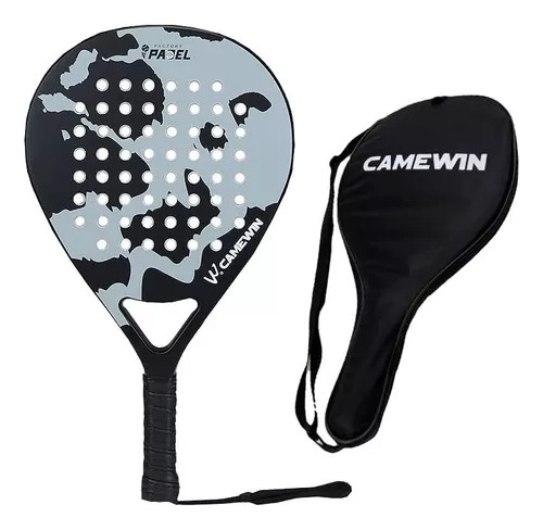 2 Raquetas De Pádel Camewin Fibra De Carbono 3k 4003