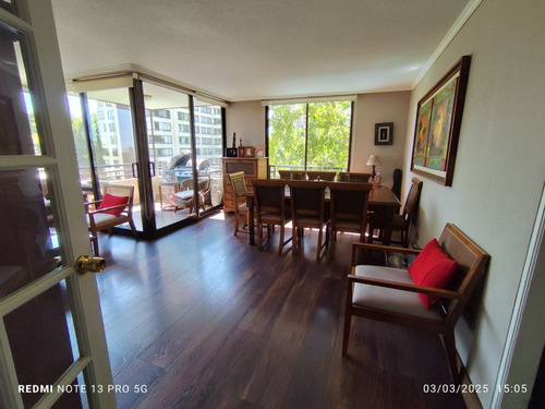 Venta Dpto Las Condes 3 Dorm+2 Baños+ 2estac+1 Bodega