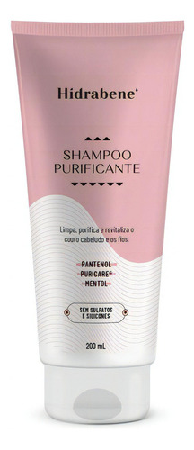  Hidrabene Shampoo Purificante Remove Impureza Oleosidade