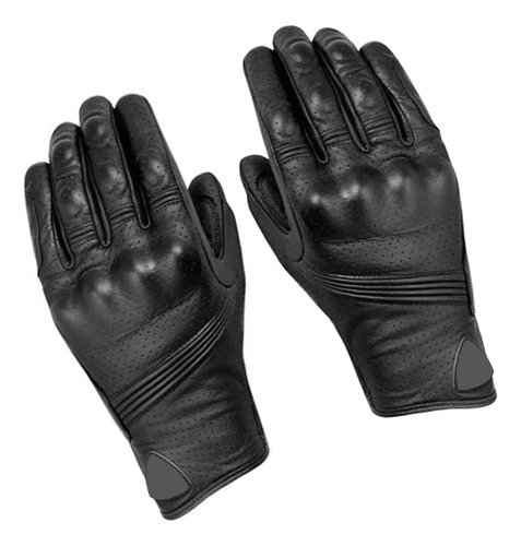 Guantes De Cuero Completos, Antideslizantes, Para Montar En