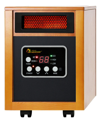 Calentador De Espacio Portátil Dr Infrared Heater 1500w En C
