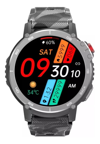  Reloj Inteligente C22 Ip68 Bluetooth Llamada 