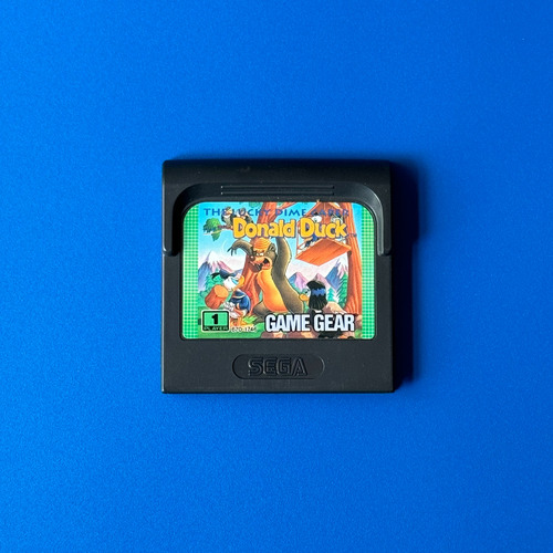 Lucky Dime Gaper Starring Donald Duck Game Gear Original