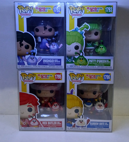 Funko Pop Coleccion Rainbow Brite Red Butler Índigo Patty (Usado)