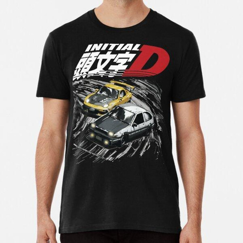 Remera Mountain Downhill Night Drift Racing Initial D Tandem