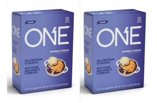 One Bar Protein Bar - Blueberry Cobbler 8 Pz 