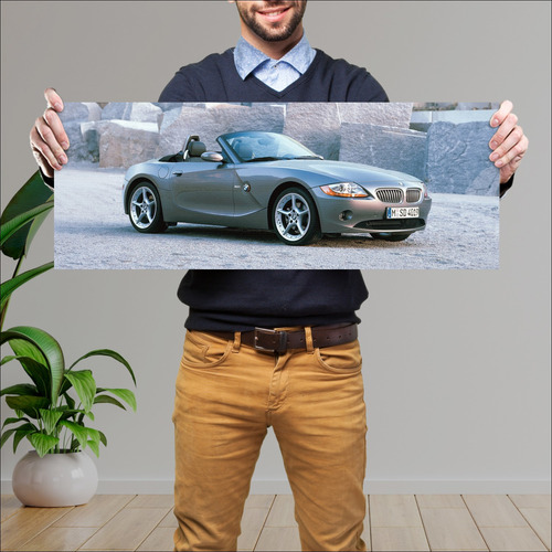 Cuadro 30x80cm Auto 2002 Bmw Z4 83486 309