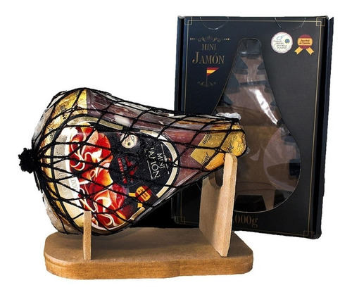 Jamon Kit Mini Presunto Serrano Espanhol Haciendas 1kg