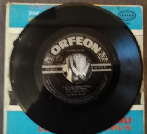 Disco 45 Rpm: Rockin Devils- La Niña Bu Bu (Usado)