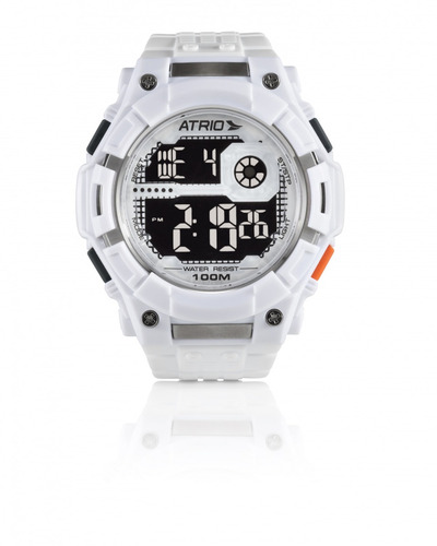 Relogio Masculino Atrio Nickel Branco - Es101