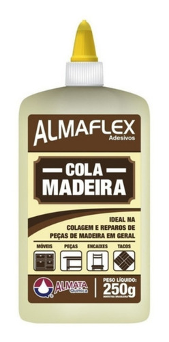 01 Cola P/madeira Almaflex 250gr - 74355