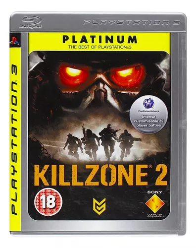 Jogo Killzone 2 Platinum - Ps3 Mídia Física Usado