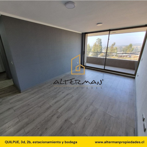 3 Dormitorios, 2 Baños En Hermoso Condominio En Quilpue