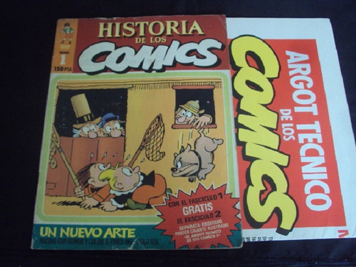 Historia De Los Comics # 1 (c/ Poster Gigante) Toutain 