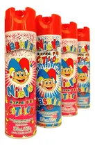 Comprar Nieve Espuma Carnaval X6 Cotillon Aerosol Nieve Artificial