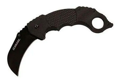 Schrade Sch110 Cuchillo Karambit Plegable De Acero Con Alto