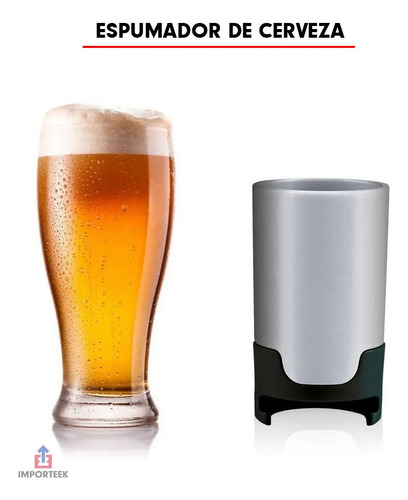 Espumador Controlador Cerveza Botella Vino Espuma Portatil Color Ab
