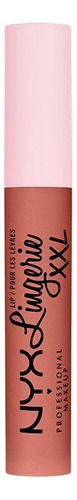 Labial NYX Professional Makeup Lip Lingerie XXL Lingerie XXL color turn on mate