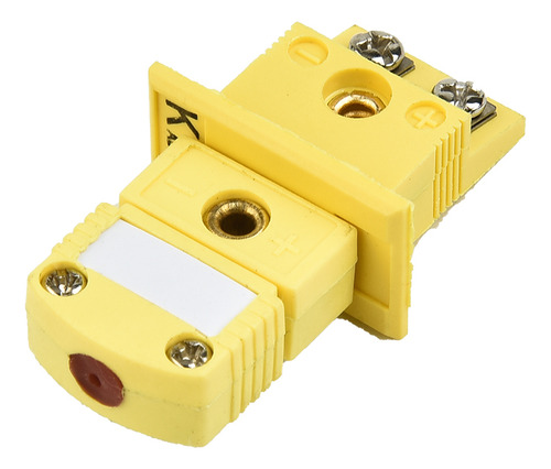 Conector De Enchufe En Miniatura De Termopar Amarillo