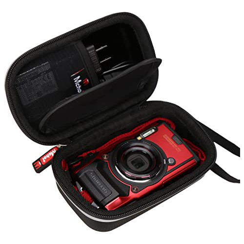 Mchoi Funda Rígida Portátil Compatible Con Olympus Tg-6/tg-5