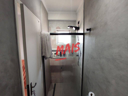 Imagem 17 de 26 de Apartamento Triplex Com 3 Dormitórios À Venda, 135 M² Por R$ 550.000 - Estuário - Santos/sp - Ap6279