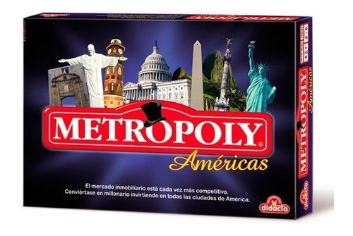 Juego Caja Metropoly Americano