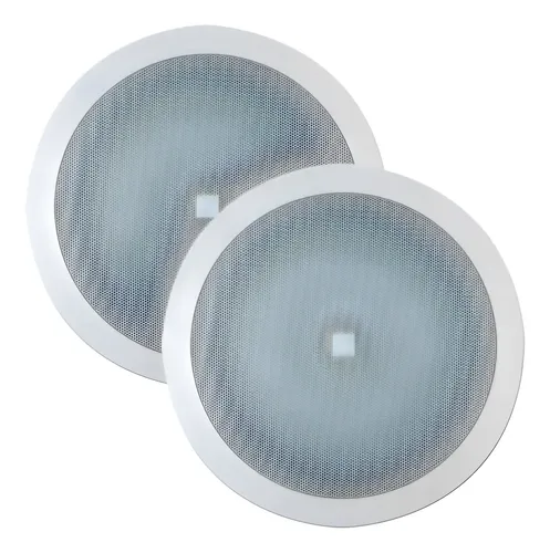 Par Arandela Teto Alto-falante Jbl 6co2r Branco