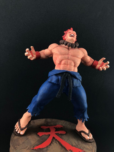 Figure Do Akuma Em Impressão 3d