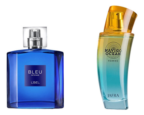 Set Bleu Intense L'bel + Navigo Ocean Homme Jafra Originales