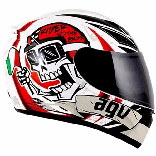 Capacete Agv K3 Rider To The Bone Original Selo Inmetro Novo