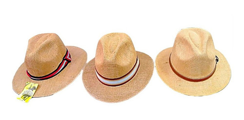 Sombrero Cubano Para Hombre O Mujer Yute Tallas Moda Casual