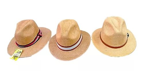 Sombrero Cubano Para Hombre Mujer Yute Tallas Moda Casual | Cuotas sin interés