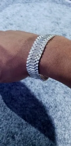Pulsera tipo rolex plata new arrivals