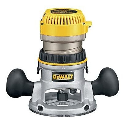 Enrutador Dewalt, Base Fija, Velocidad Variable, 2-1 / 4 Hp