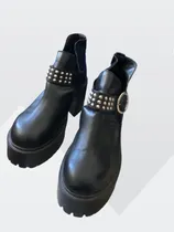 Comprar Botinetas, Botas Con Tachas Tipo Borcego Paruolo Talla 39
