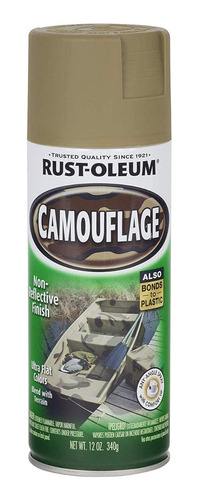 Pintura Spray Rust-oleum 340 Gr. Camuflado Mate