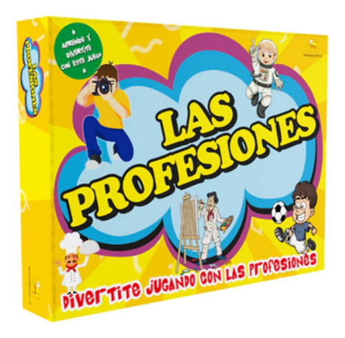 Juego De Mesa Las Profesiones Niños Yuyu Familia