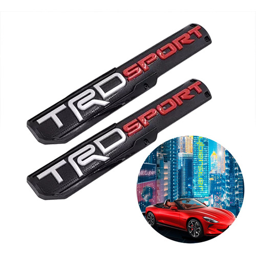 Emblema Toyota Trd Tacoma Insignia 1 Par 